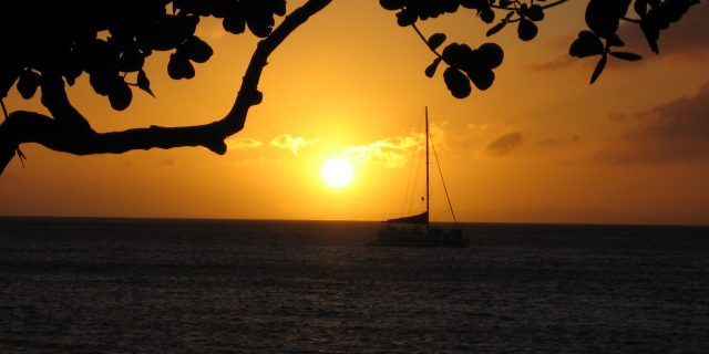 Sunset in Ka anapali